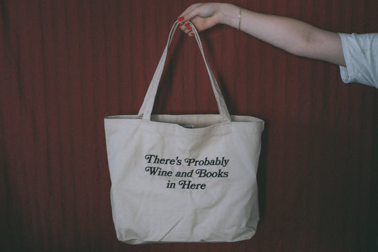 Wine & Books Tote